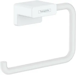 Hansgrohe AddStoris Papierrollenhalter, ohne Deckel, mattweiß