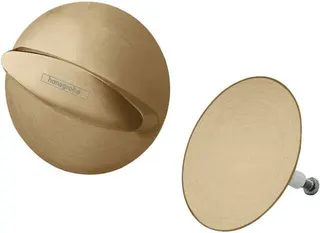 Hansgrohe Fertigmontageset FLEXAPLUS, Ab- und Überlaufgarnitur brushed bronze