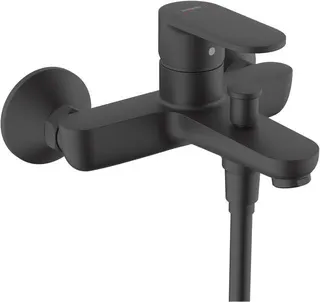 Hansgrohe VERNIS Blend Badearmatur, Aufputz, mattschwarz