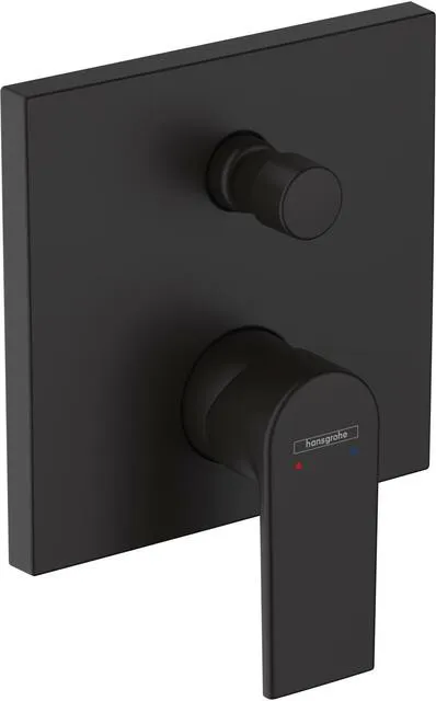Hansgrohe VERNIS Shape Fertigset, Unterputz, Badearmatur, mattschwarz