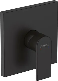 Hansgrohe VERNIS Shape Fertigset, Unterputz, Brausearmatur, mattschwarz