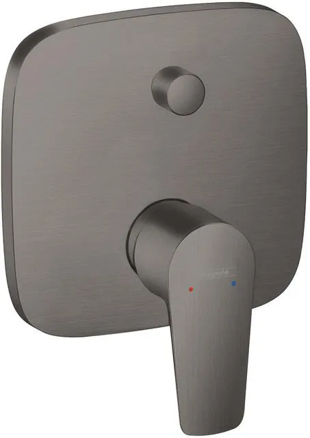 Hansgrohe TALIS E Fertigset Badearmatur, Unterputz, brushed black chrome