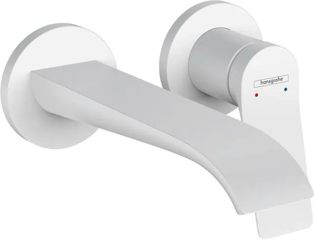 Hansgrohe VIVENIS Fertigset für Unterputz-2-Loch-Waschtischarmatur mattweiß