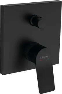 Hansgrohe VIVENIS Fertigset, Unterputz, Badearmatur, mattschwarz