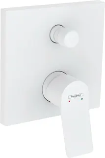 Hansgrohe VIVENIS Fertigset Badearmatur, Unterputz, mattweiß