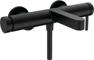 Hansgrohe FINORIS Badearmatur, Aufputz mattschwarz