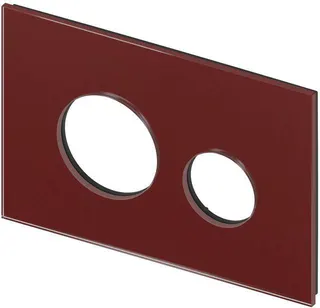 Tece Blende TECEloop für WC-Betätigungsplatte Glas lichtbeige