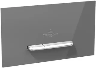 Villeroy & Boch Betätigungsplatte ViConnect M300, Glass, Glossy Black