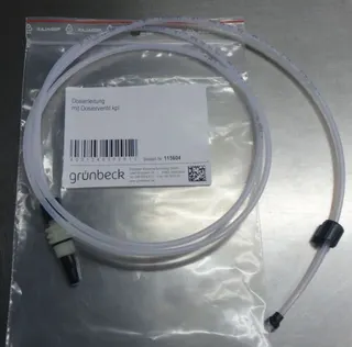 Grünbeck Dosierleitung mit Dosierventil