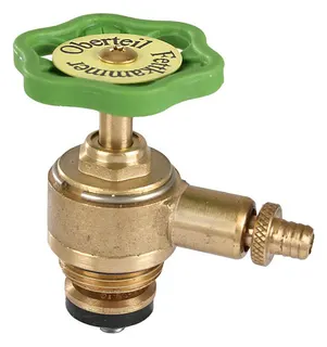 Ventil Oberteil mit Entleerung, für Geradsitz-,Schrägsitzventil, 1/2"