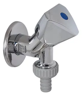 Schlösser Geräteschrägsitzventil, 1/2", poliert verchromt