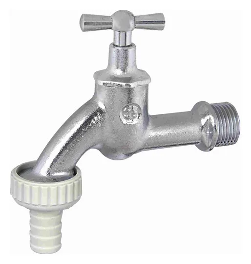 Schlösser Auslaufventil mit Schlauchverschraubung, 3/4", matt chrom