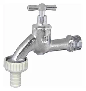 Schlösser Auslaufventil mit Schlauchverschraubung, 1/2", matt chrom
