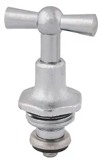 Schlösser Knebel Oberteil für Auslaufventil, 1/2", matt verchromt