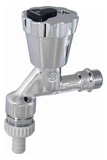 Schlösser Auslaufventil, Wasser Safe Oberteil, Rohrbelüfter, abschliessbar,1/2", poliert chrom