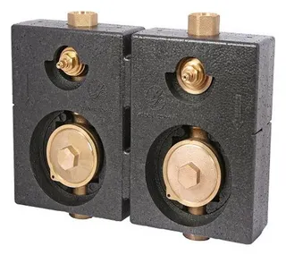 Schlösser Montageblock Duo Typ 2" KOAX