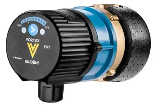 Vortex Pumpe BWO 155 R ERT mit elektronischem Regelthermostat, Isolierschale, ECM-Kugelmotor mit Drehzahleinstellung