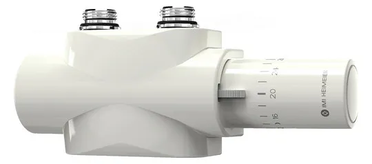 HEIMEIER Ventil Multilux 4-Set Halo Zweirohr- und Einrohr, weiß RAL 9016