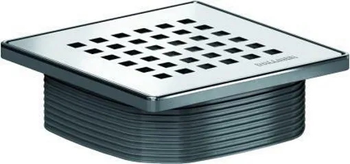 Dallmer Aufsatz DallDrain Select Quadra, Design-Rost-Edelstahl 120x120mm