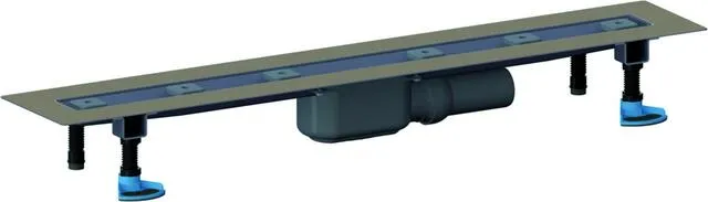 Dallmer Duschrinne CERALINE PLAN F, DN 50 seitlich, BH 90 mm, 800 mm