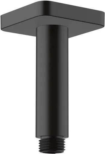 Hansgrohe Deckenanschluss VERNIS Shape, Aufputz 100mm mattschwarz