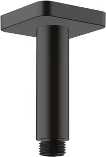 Hansgrohe Deckenanschluss VERNIS Shape, Aufputz 100mm mattschwarz