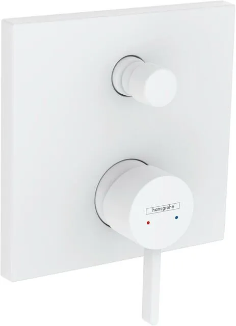 Hansgrohe FINORIS Fertigset zu Badearmatur Unterputz, mit Sicherungskombination, mattweiß