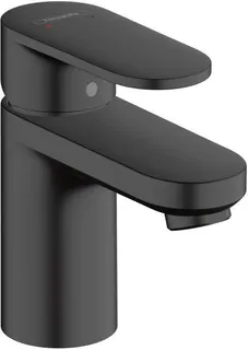 Hansgrohe VERNIS Blend 70 Waschtischarmatur, mit Zugstangen-Ablaufgarnitur, mattschwarz