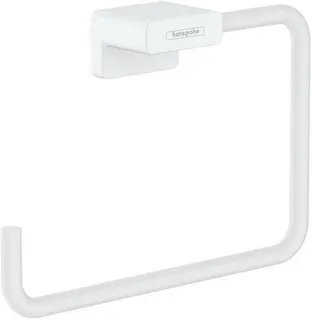Hansgrohe Handtuchring AddStoris, mattweiß