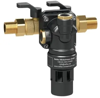 Reflex Anschlussgruppe FILLSET, 10 bar, 65 GradC Compact Twist