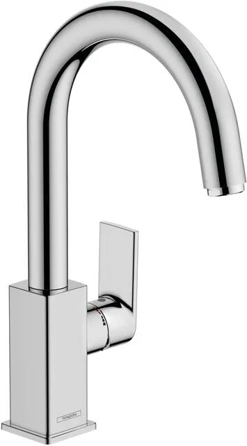 Hansgrohe VERNIS Shape 210 Waschtisch Armatur, mit Ablaufgarnitur 1 1/4, chrom