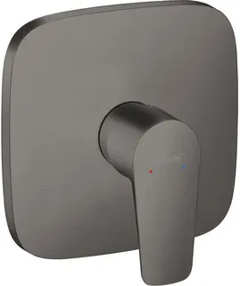 Hansgrohe Talis E Duscharmatur, Unterputz, Fertigset, brushed black chrome