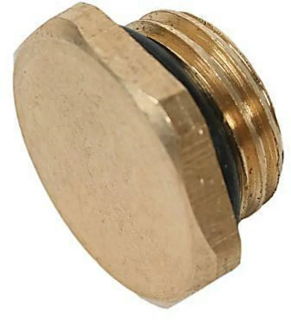 Schlösser Verschluss Stopfen mit O-Ring 1/4"