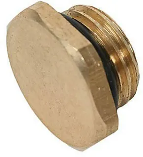 Schlösser Verschluss Stopfen mit O-Ring 1/4"