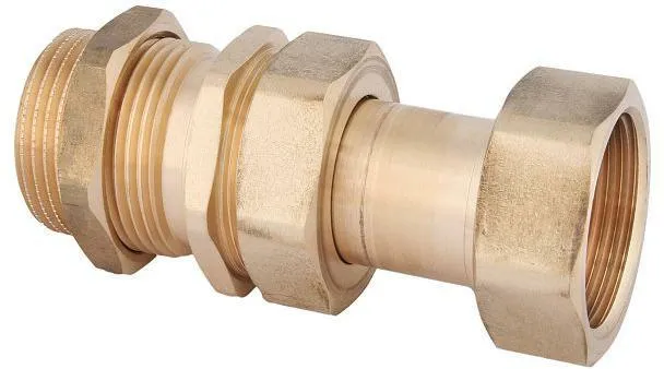 Schlösser Wasserzähler Einsatzverschraubung, Messing, mit Schiebestück Q3 4,0, 1"