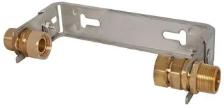 Schlösser Wasserzähler Bügel Edelstahl, waagerecht Q3 4,0, 1"x1"