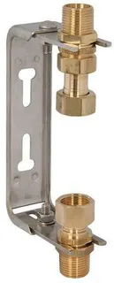 Schlösser Wasserzähler Bügel Edelstahl, Steigrohr Q3 4,0, 1"x1"
