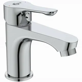 Ideal Standard Alpha Waschtisch Armatur, mit Metall Ablaufgarnitur chrom