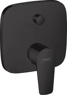 Hansgrohe Talis E Einhebel-Wannenmischer Unterputz (mattschwarz)