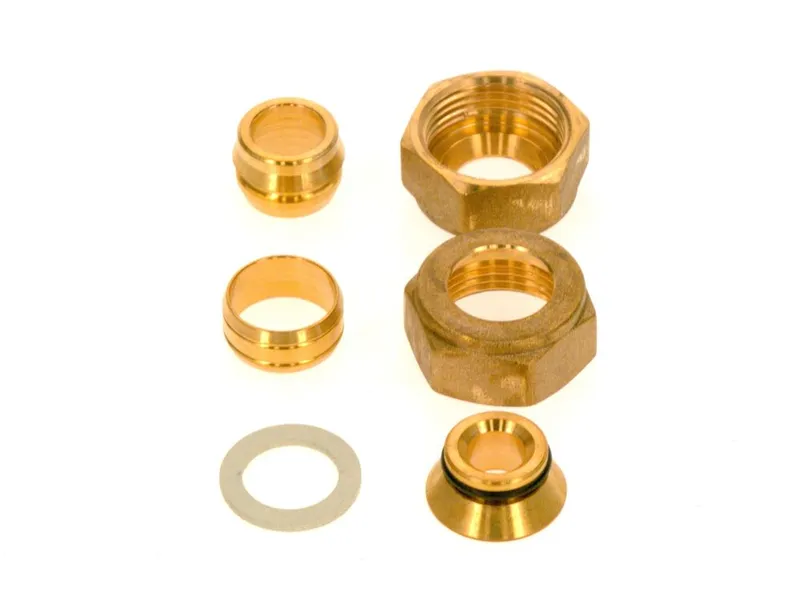 JU/BOSCH Ersatzteil TTNR: 87186632930 Mutter 3/4" - Klemmring 18mm