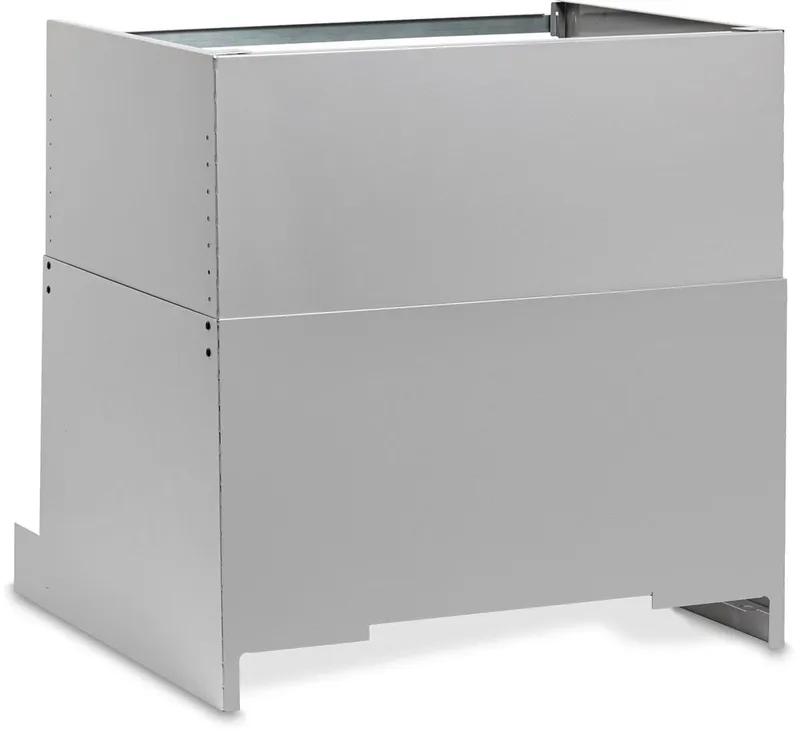 BOSCH Zubehör für Solewärmepumpen Verrohrungsblende silber 2,08-2,4m