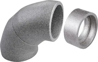 BOSCH Zubehör Wohnungslüftung BEPP 160-1 Bogen 90 Gr teilbar, d:160 mm, VPE: 1ST
