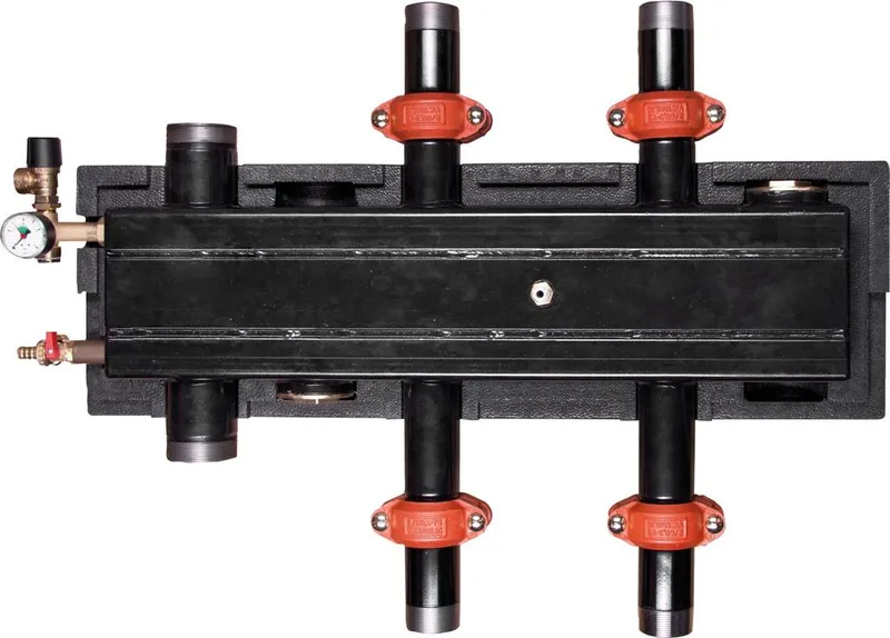 BOSCH Zubehör für Luftwärmepumpen DDV 40 Doppelt differenzdruckloser Verteiler 40