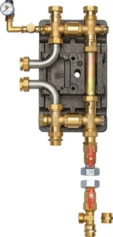 BOSCH Zubehör für Luftwärmepumpen DDV 32 Doppelt differenzdruckloser Verteiler 32
