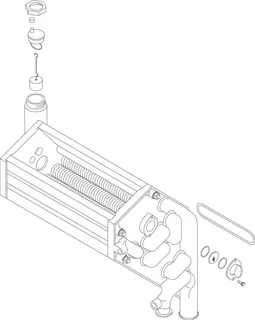 SIEGER Ersatzteil Wärmetauscher 60W