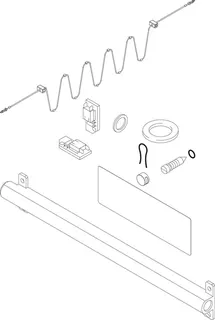 Bosch Ersatzteil 7710239048 Gasart-Umbausatz 21,31>23