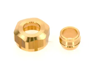 JU/SIEGER Ersatzteil TTNR: 87182214500 Verschraubung 15mm (2x)