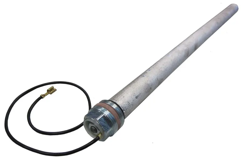 Junkers Ersatzteil Anode isoliert, 1" 480mm