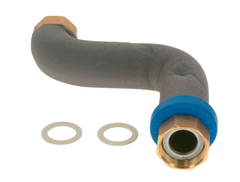 JU/BOSCH Ersatzteil TTNR: 8718583181 Anschlussrohr RK G1 1/4" 139x217 everp