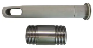 Junkers Ersatzteil TTNR: 8735100004 Auslaufrohr 120mm